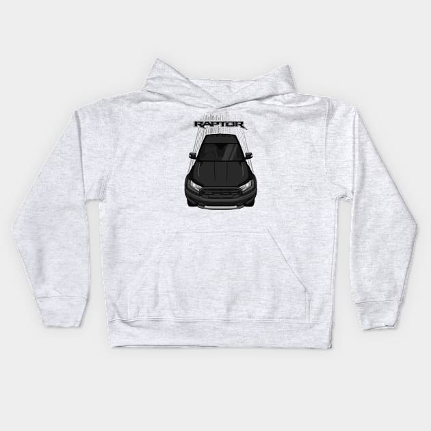 Ford Ranger Raptor 2019-2020 - Black Kids Hoodie by V8social